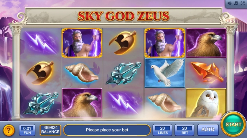 Sky God Zeus