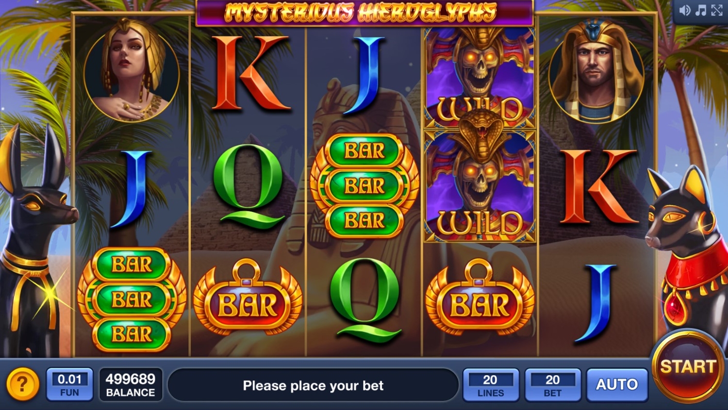 Mysterious Hieroglyphs