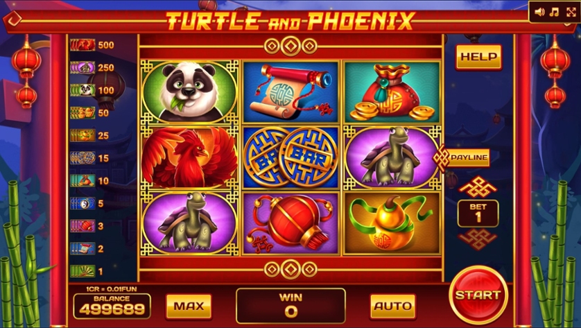 Turtle and Phoenix (Pull Tabs)