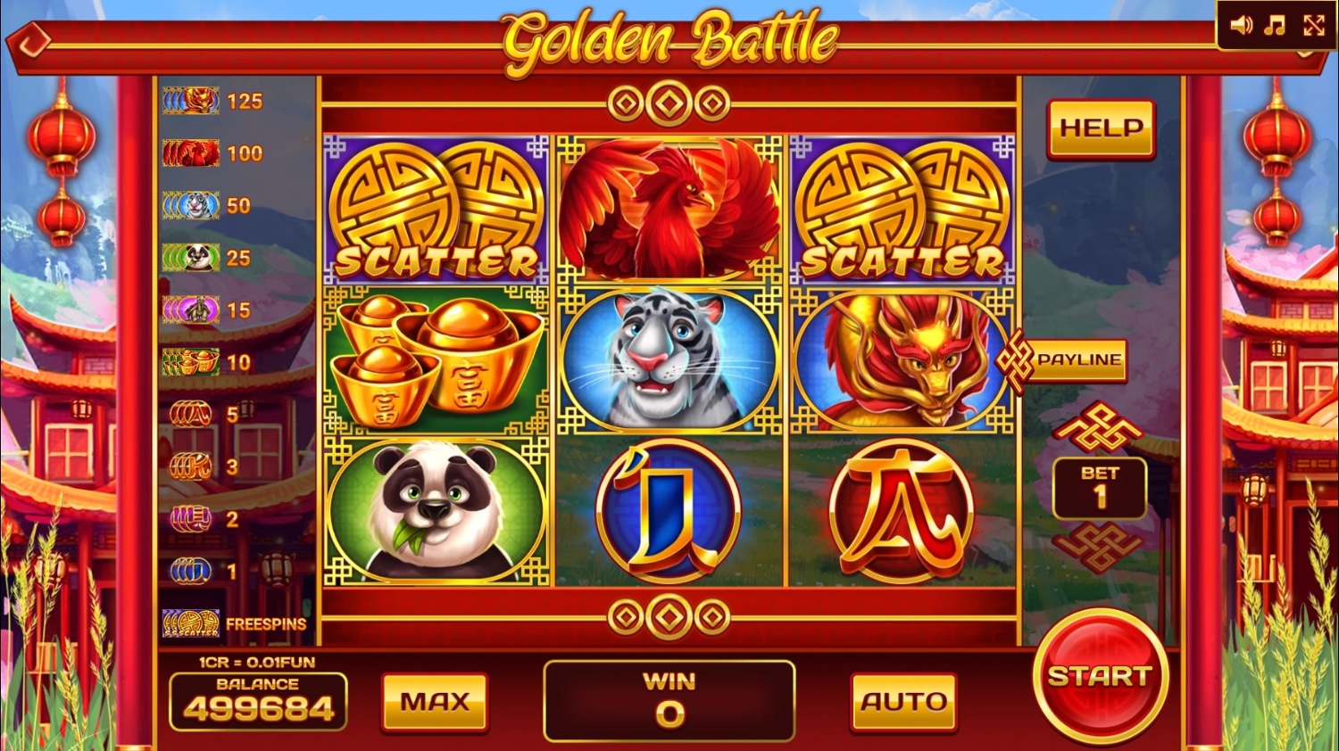 Golden Battle (Pull Tabs)