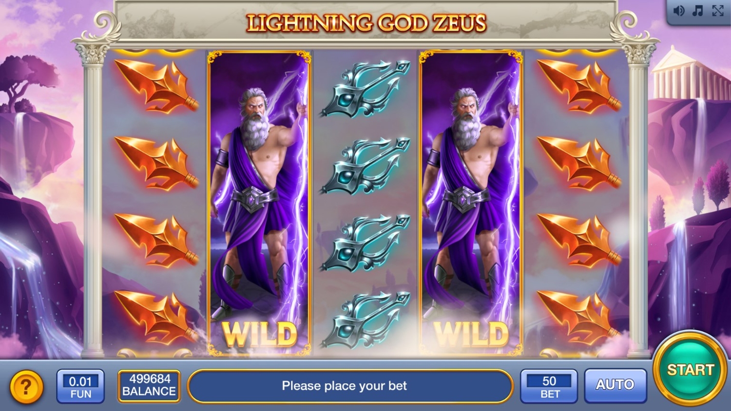 Lightning God Zeus