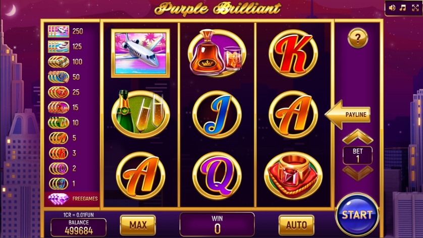 Purple Brilliant (Pull Tabs)