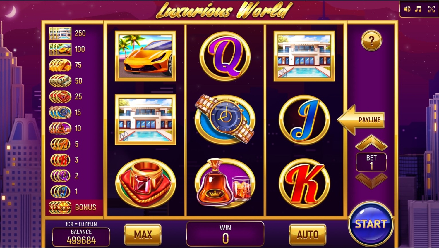Luxurious World (Pull Tabs)