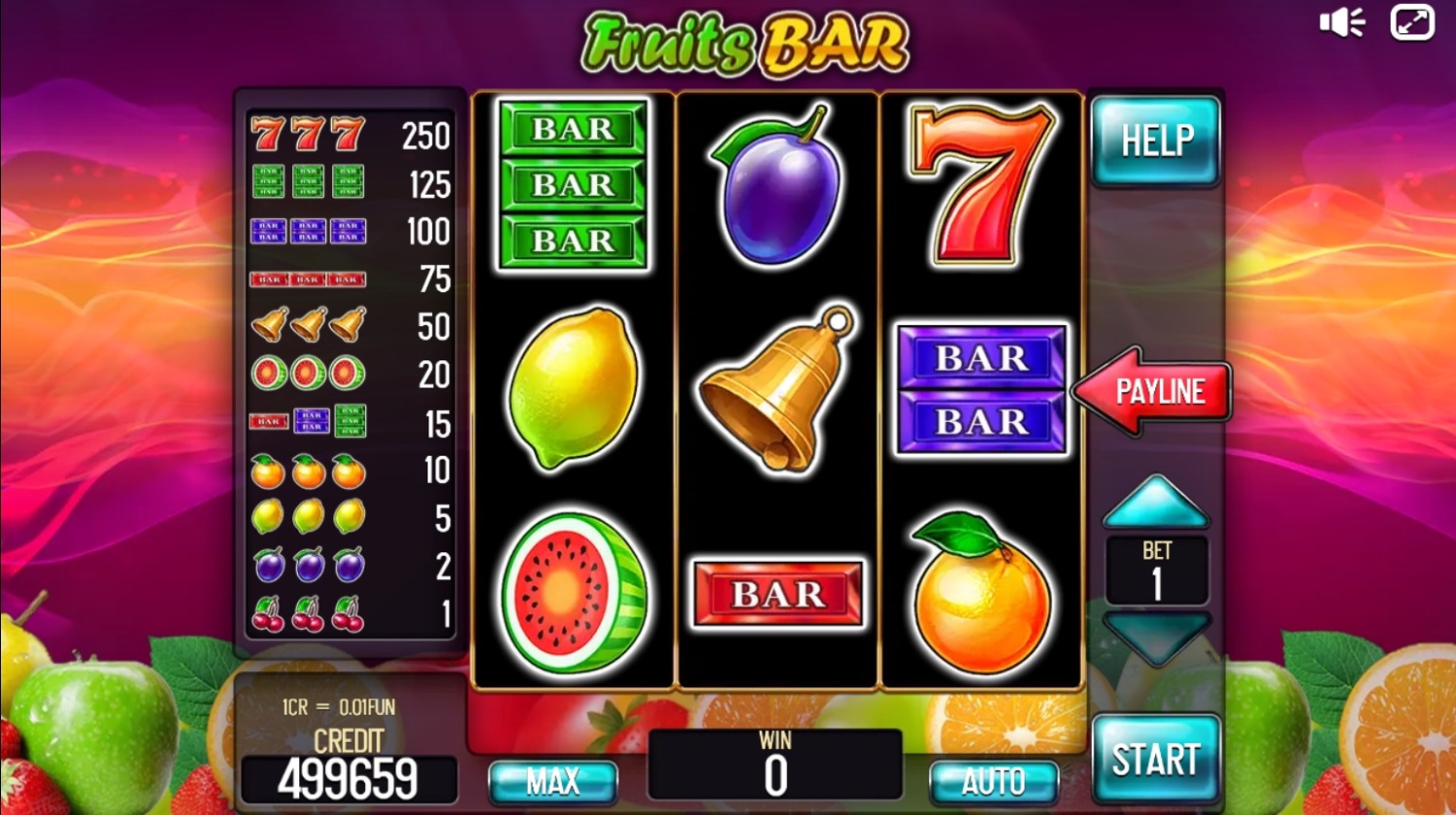 Fruits Bar (3x3)