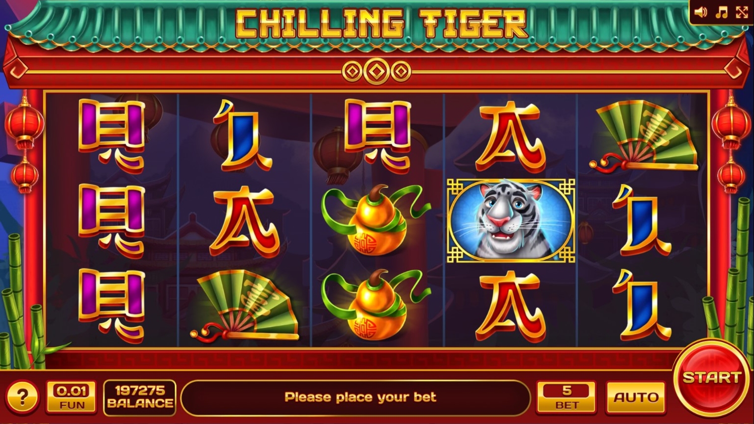 Chilling Tiger