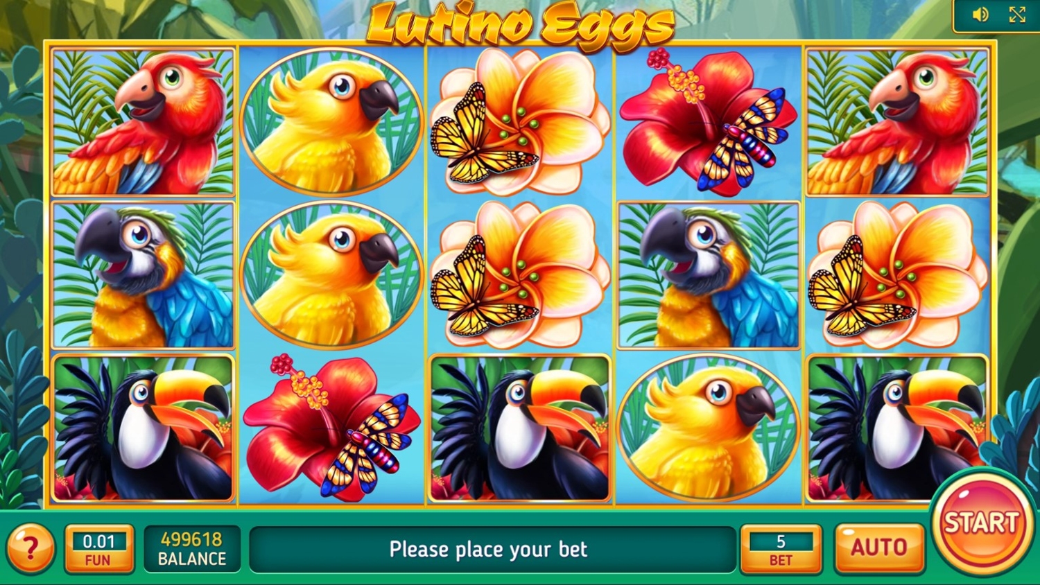 Lutino Eggs