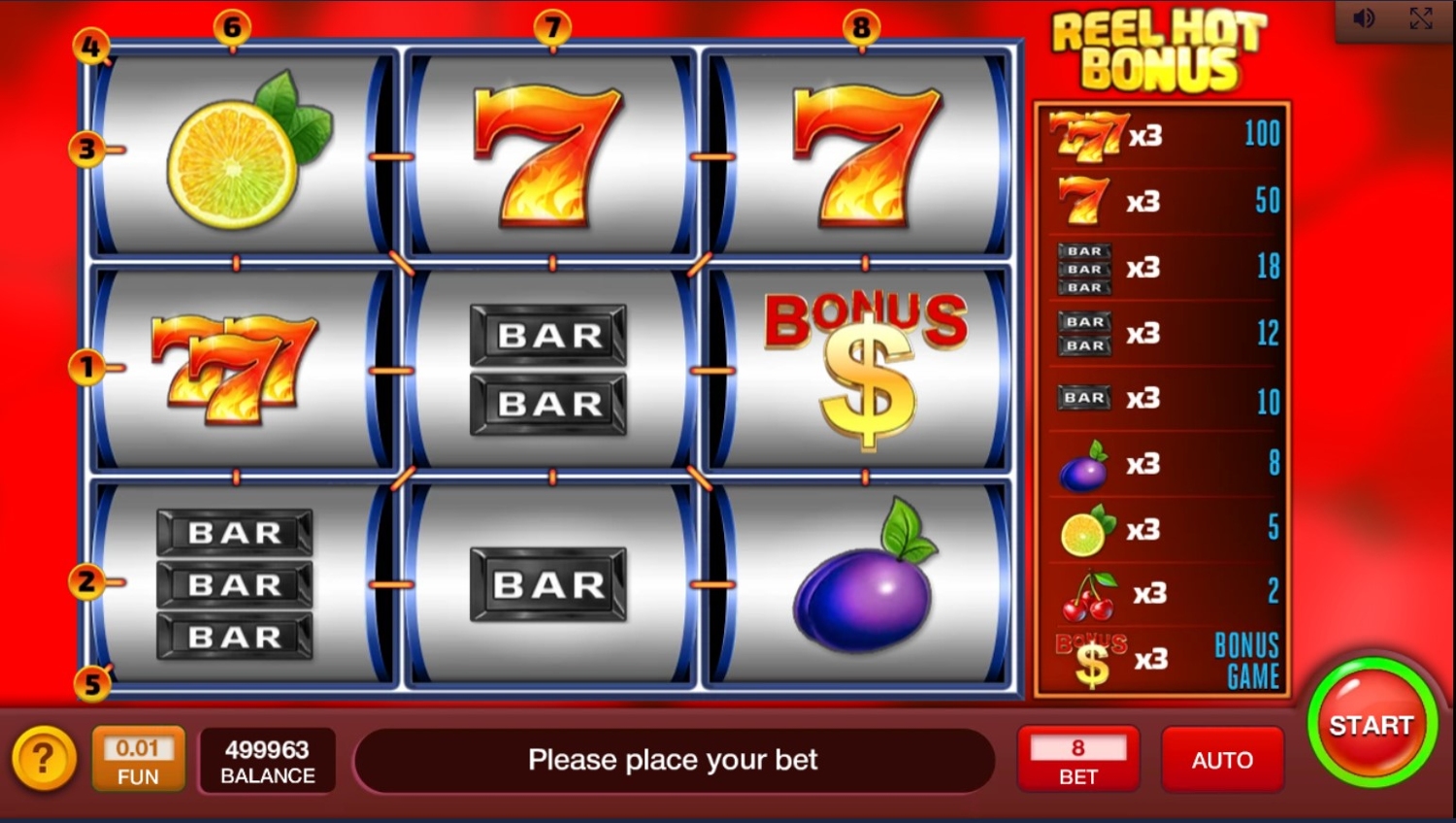 Reel Hot Bonus