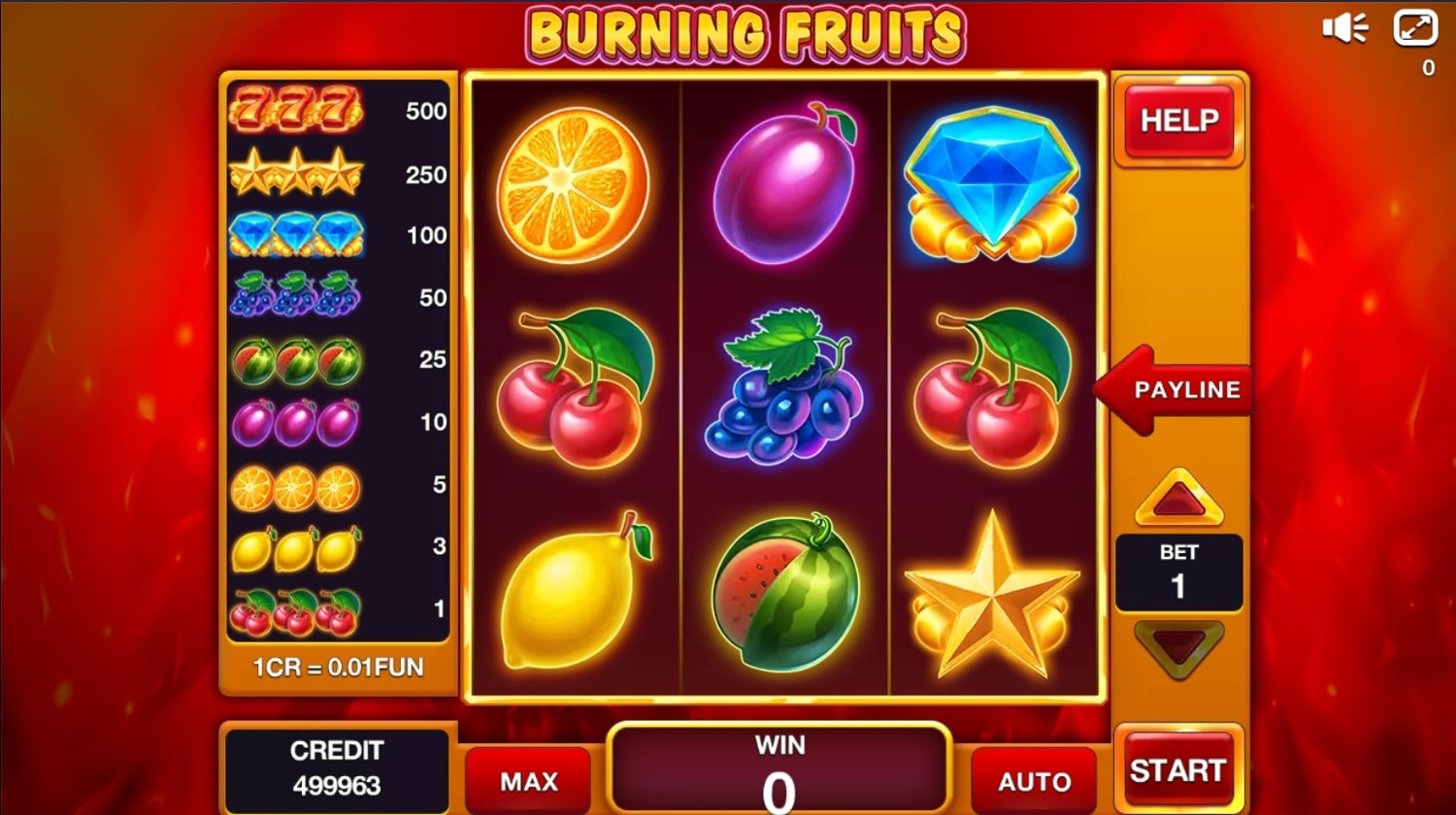 Blazing Fruits (Pull Tabs)