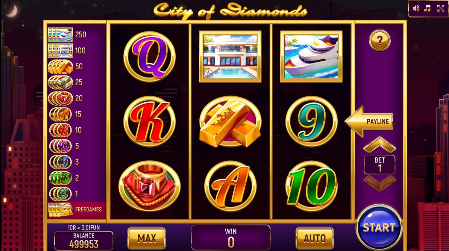 City of Diamonds (3x3)