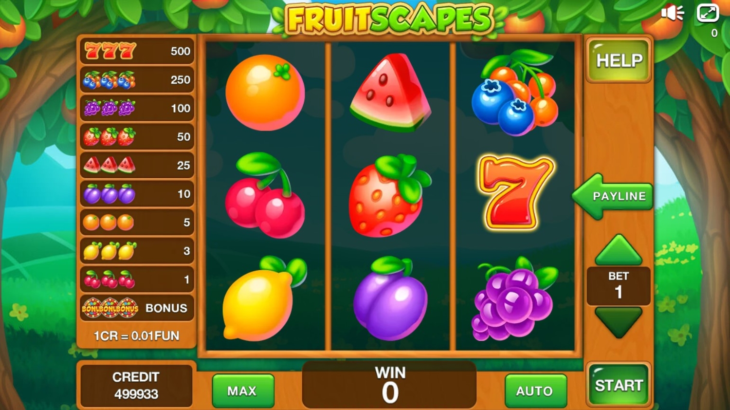 Fruit Scapes (Pull Tabs)