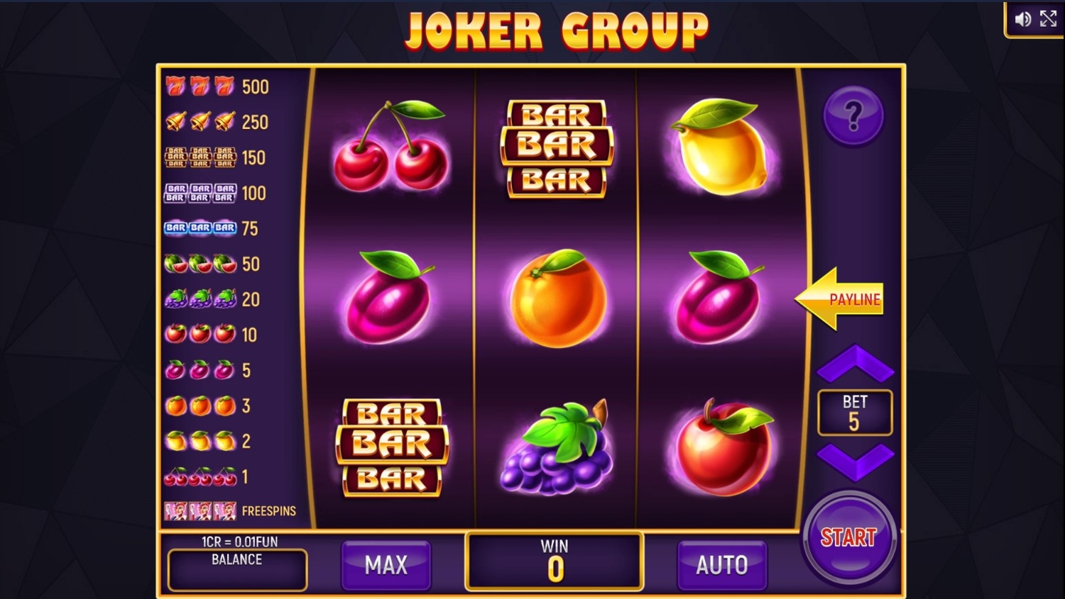 Joker Group (Pull Tabs)