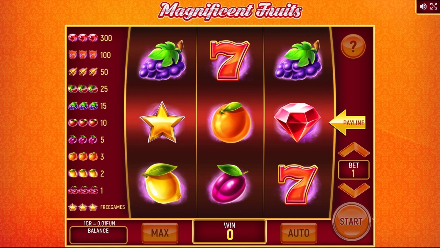 Magnificent Fruits (Pull Tabs)