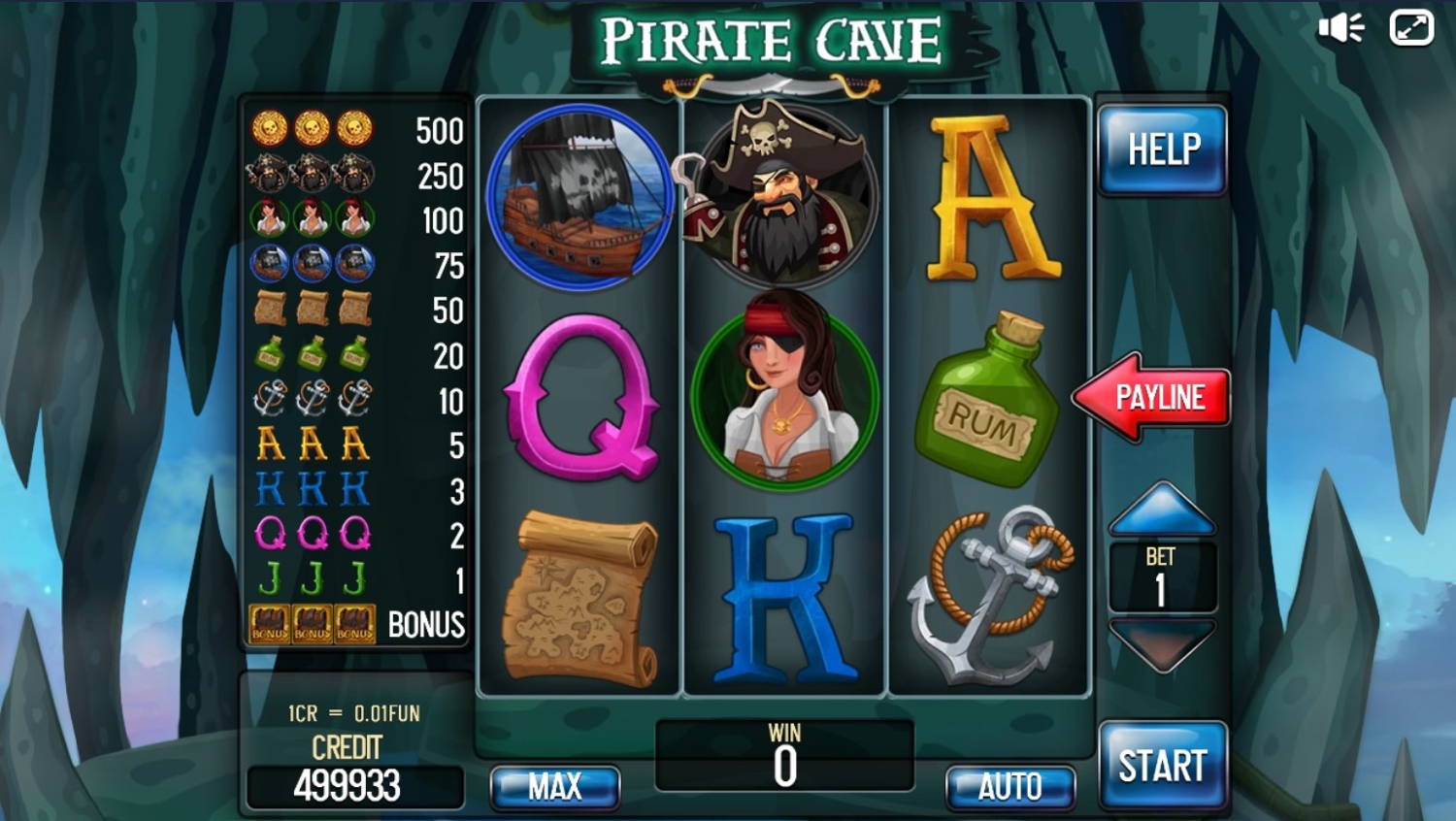 Pirate Cave (3x3)