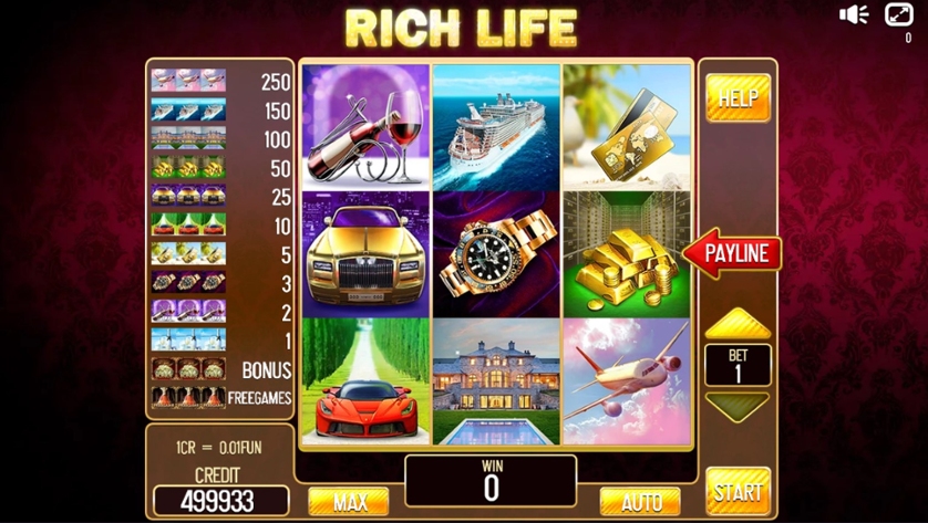 Rich Life (Pull Tabs)