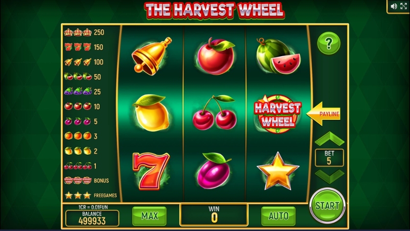 The Harvest Wheel (Pull Tabs)