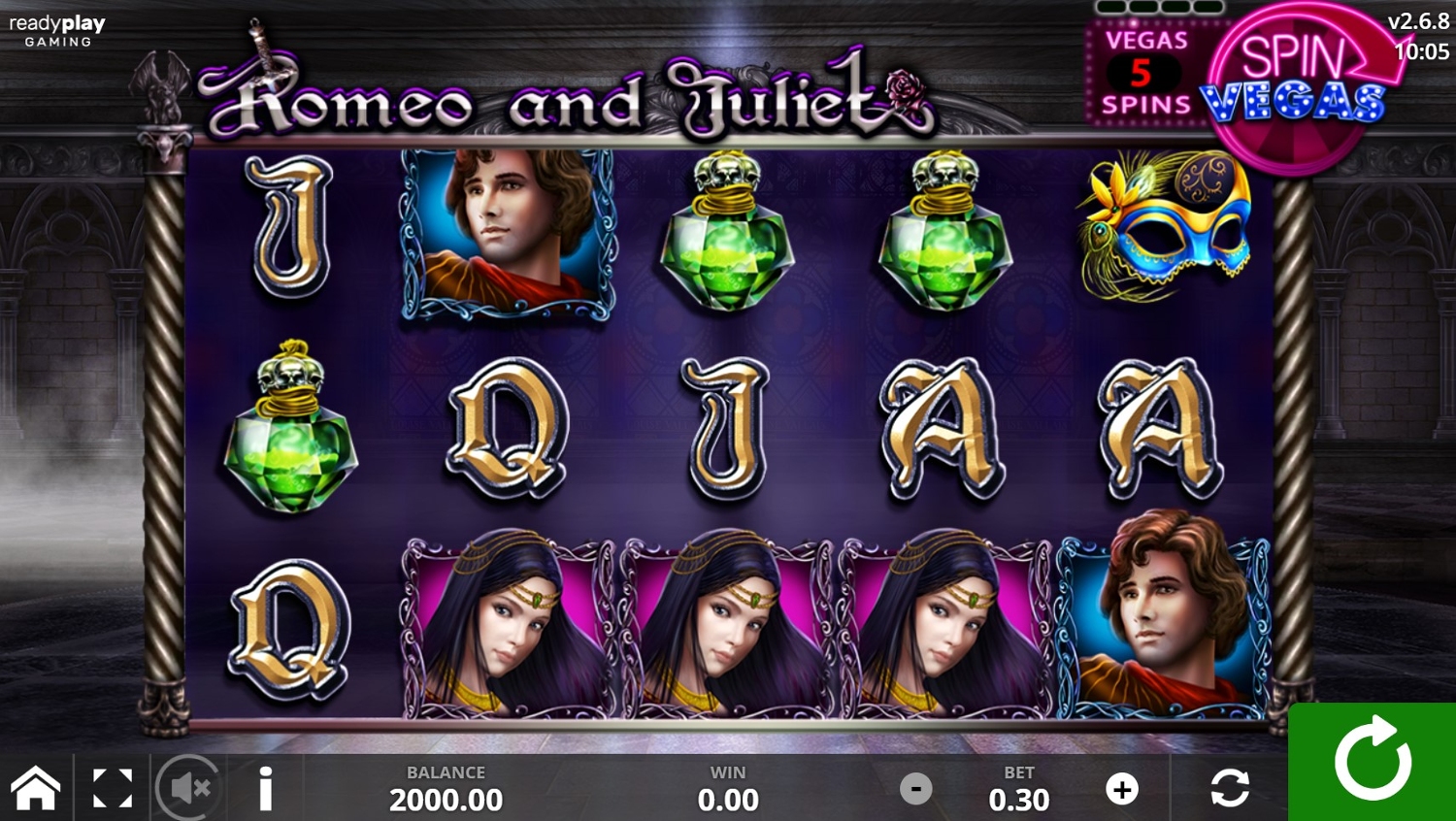 Romeo and Juliet (Ready Play Gaming)