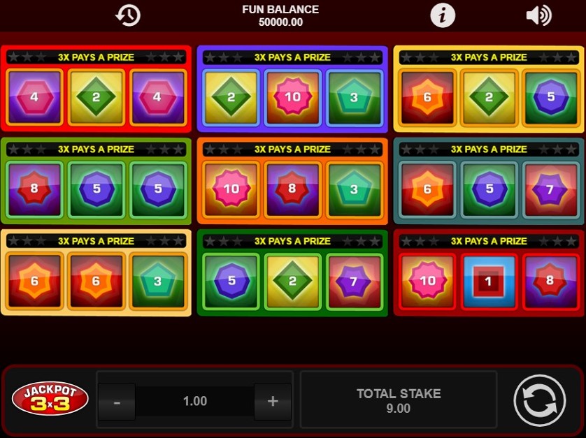 Jackpot 3x3