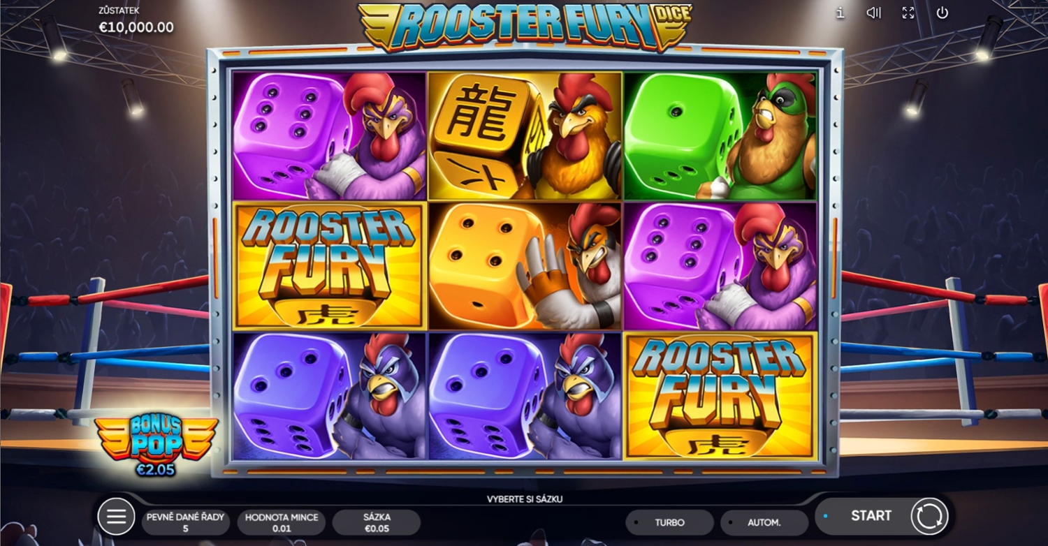 Rooster Fury Dice