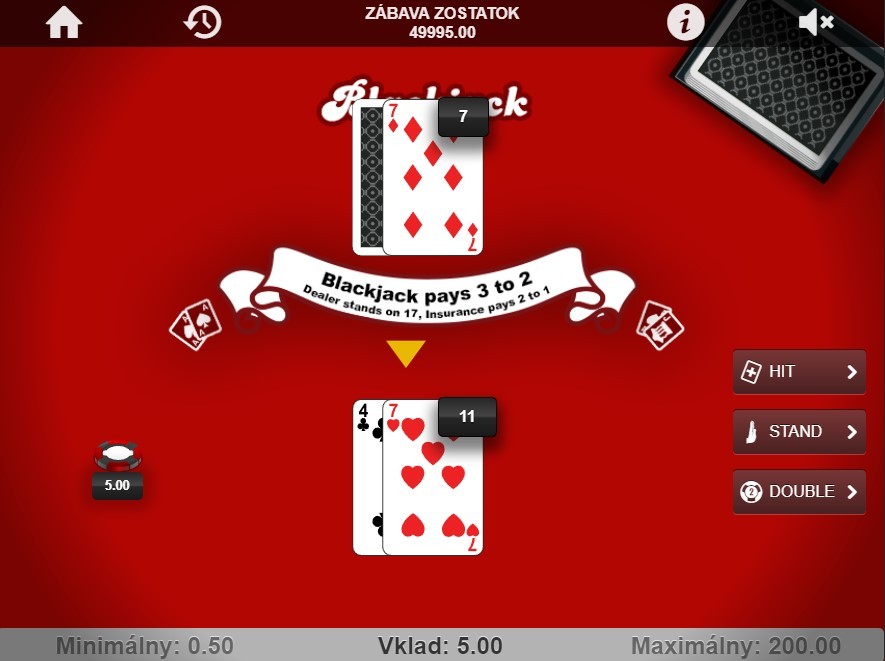 Blackjack (1x2 Gaming)