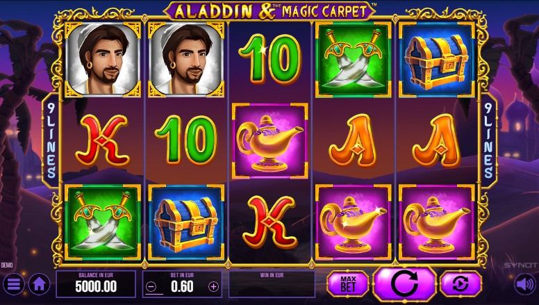 Aladdin and the Magic Carpet