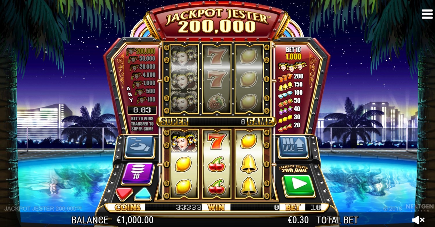 Jackpot Jester 200000