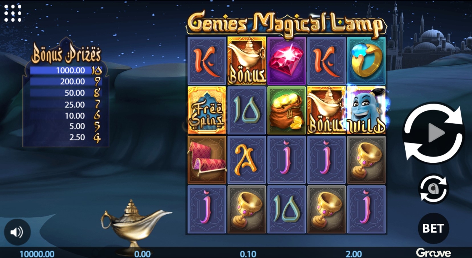 Genies Magical Lamp