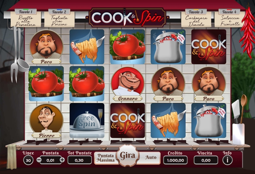 Cook & Spin