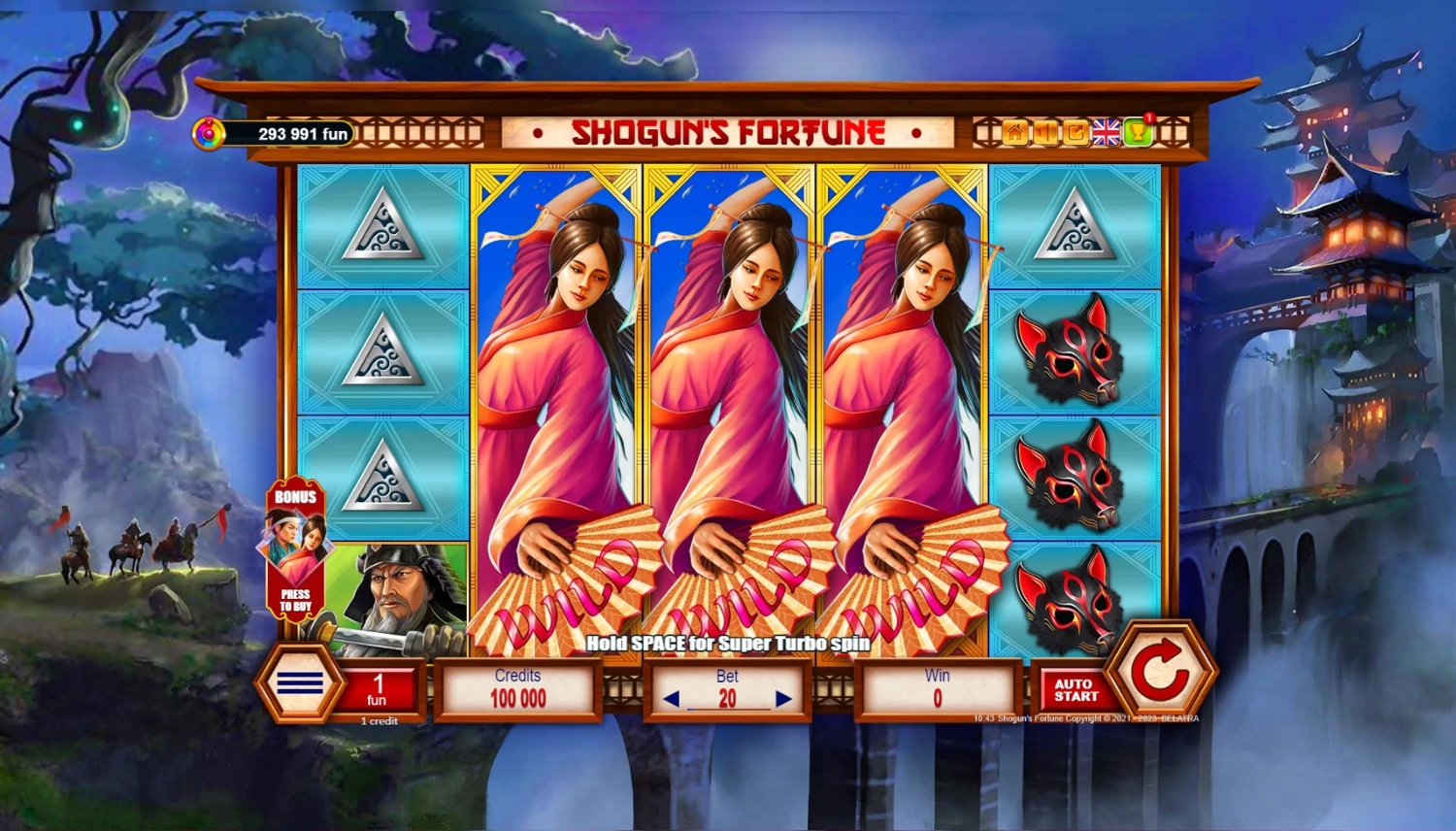 Shogun's Fortune