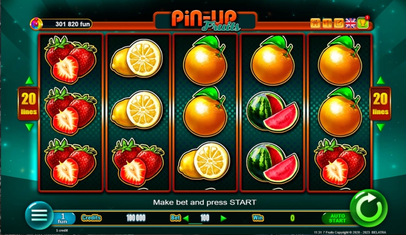 Pin-Up Fruits