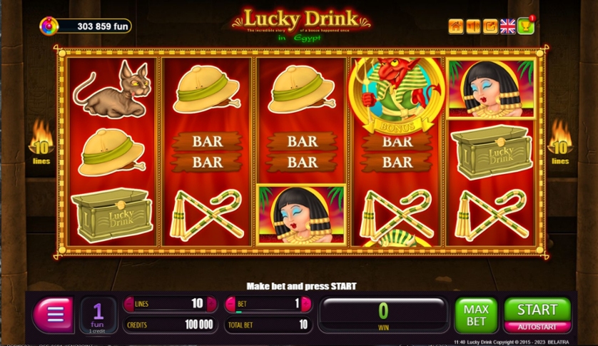Lucky Drink in Egypt