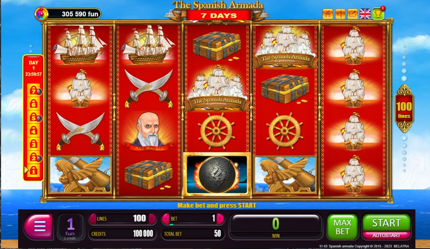 7 Days Spanish Armada