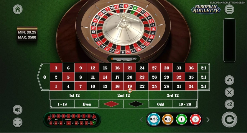European Roulette (Platipus)