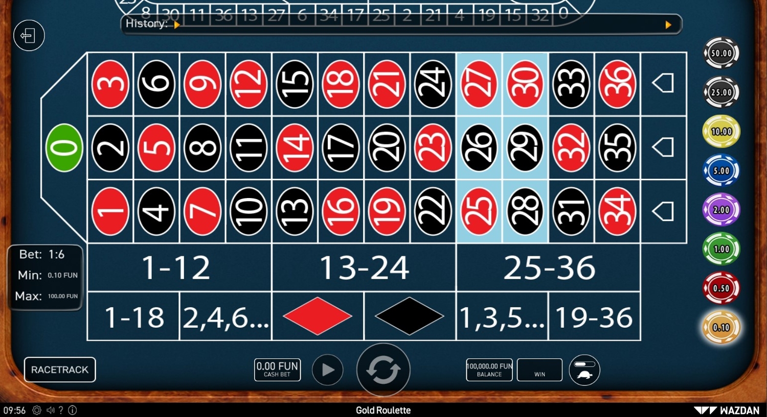 Gold Roulette