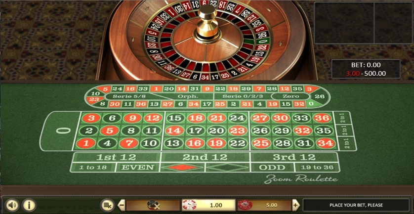 Zoom Roulette (Betsoft)