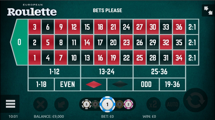 European Roulette (G.Games)