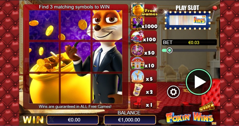 Foxin Wins / Scratch