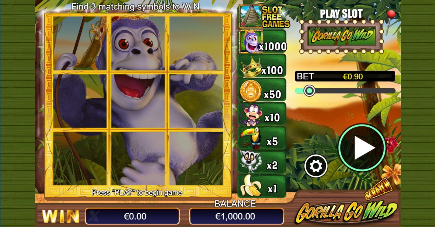 Gorilla Go Wild / Scratch