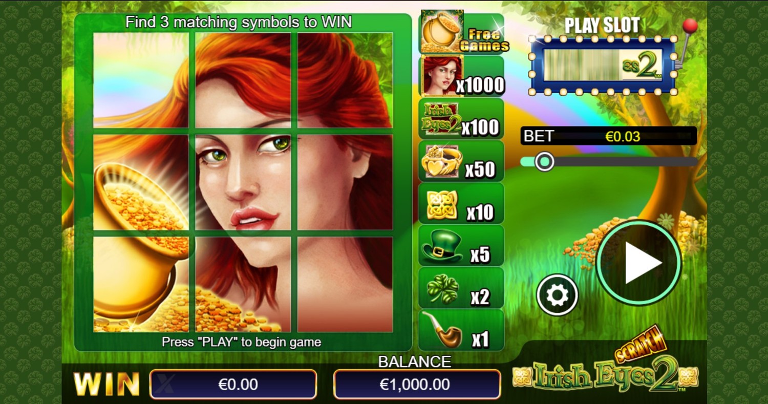 Irish Eyes 2 / Scratch