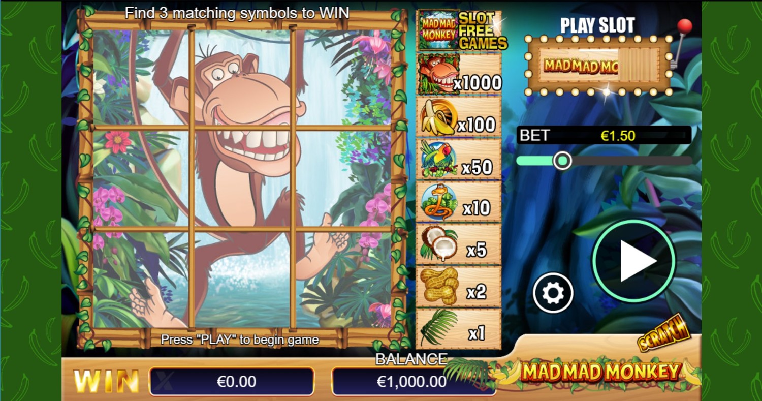 Mad mad monkey / Scratch
