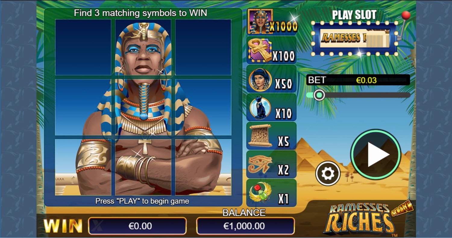 Ramesses Riches / Scratch