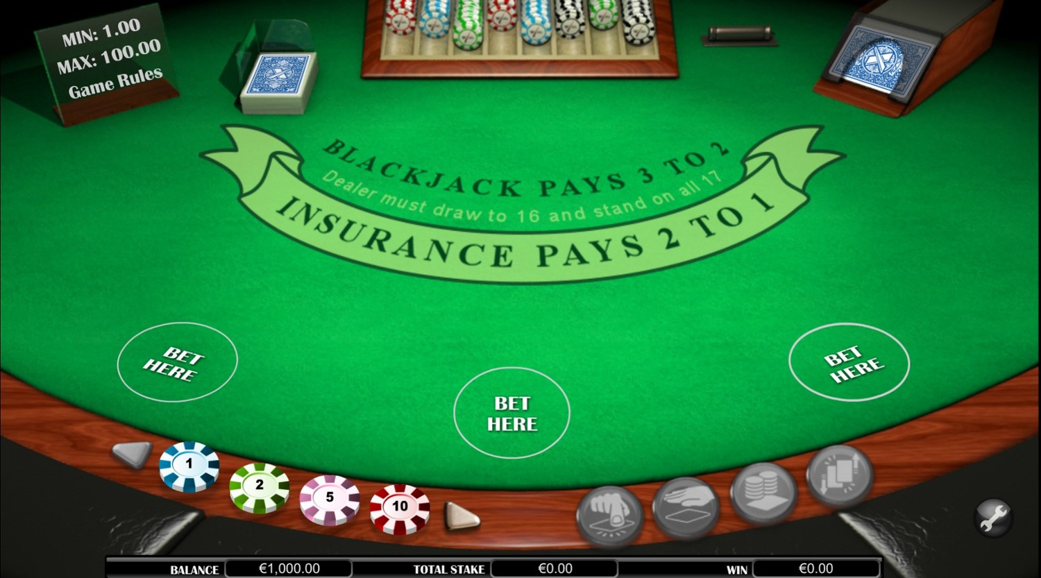 Blackjack Pro MonteCarlo MH