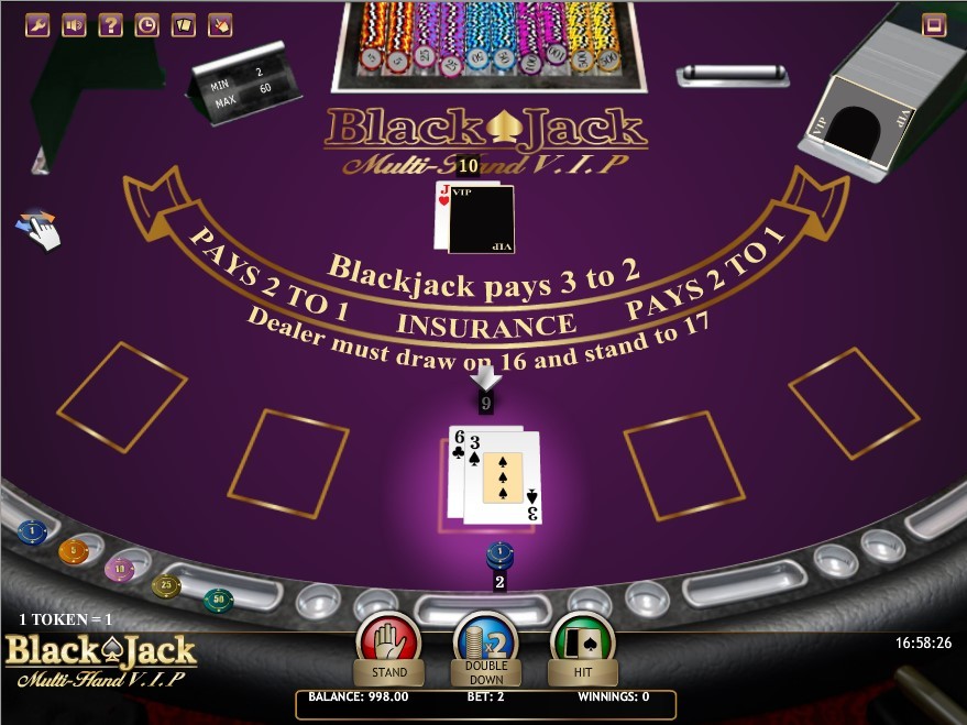 Blackjack Multihand VIP