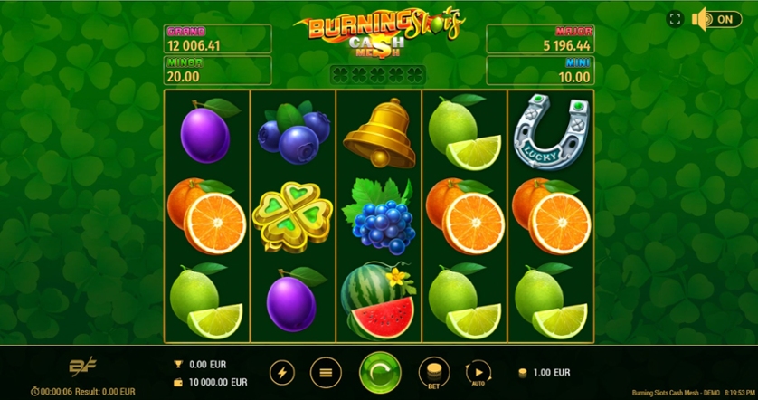 Burning Slots Cash Mesh