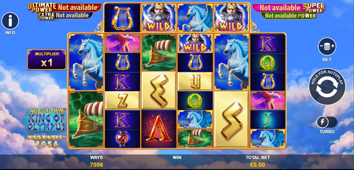 Age of the Gods: King Of Olympus Megaways