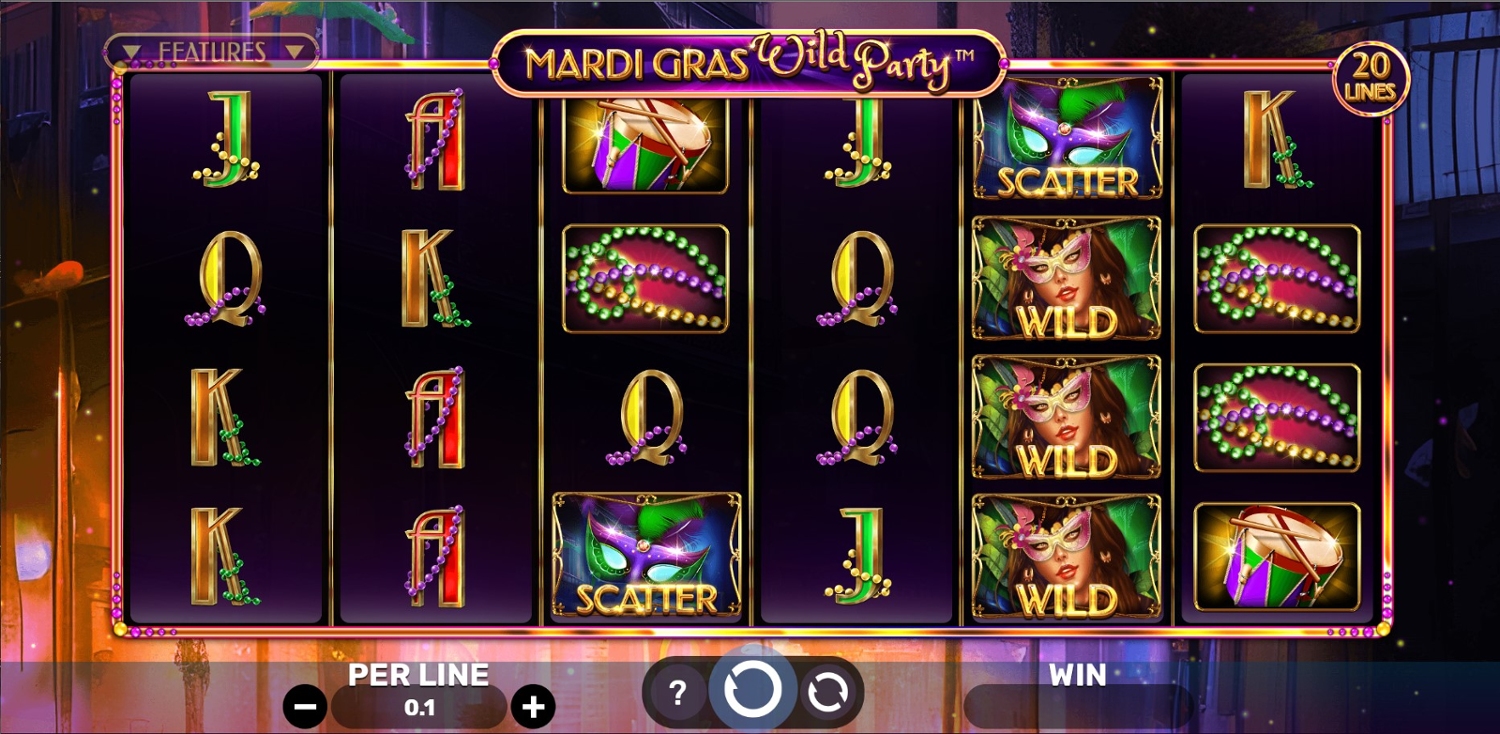 Mardi Gras Wild Party