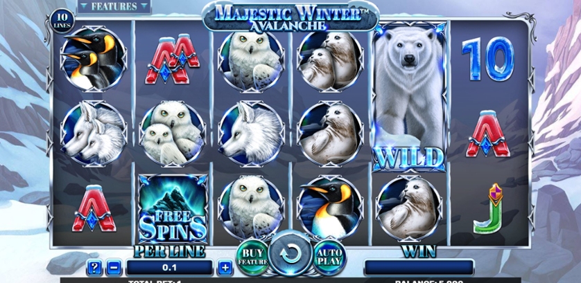 Majestic Winter: Avalanche
