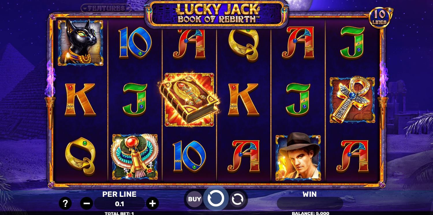 Egyptian Darkness: Lucky Jack Book of Rebirth