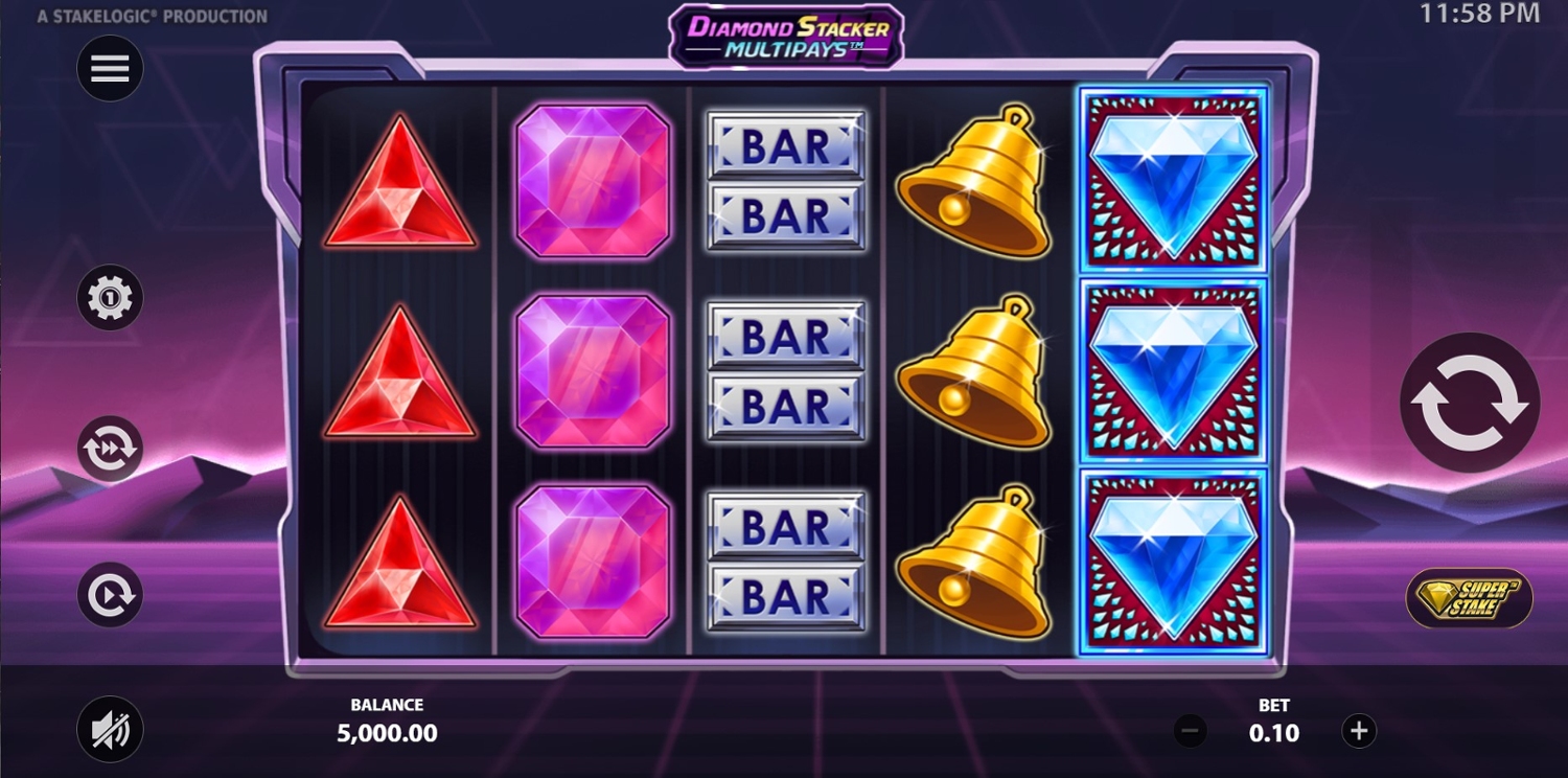 Diamond Stacker Multipays