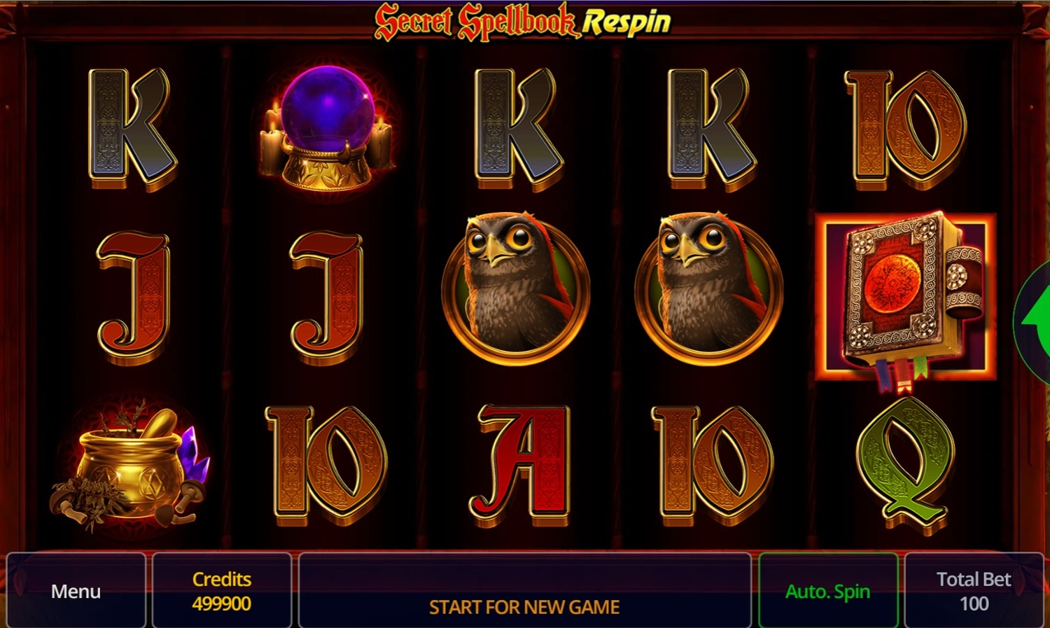 Secret Spellbook Respin