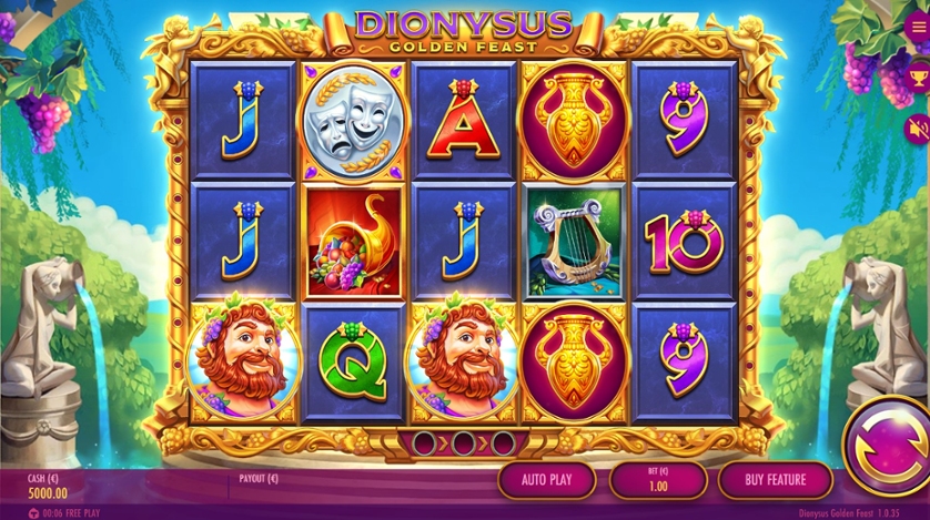 Dionysus Golden Feast